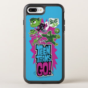 Teen Titans Go! Beast Boy Shapeshifts OtterBox Symmetry iPhone 8 Plus/7 Plus Case