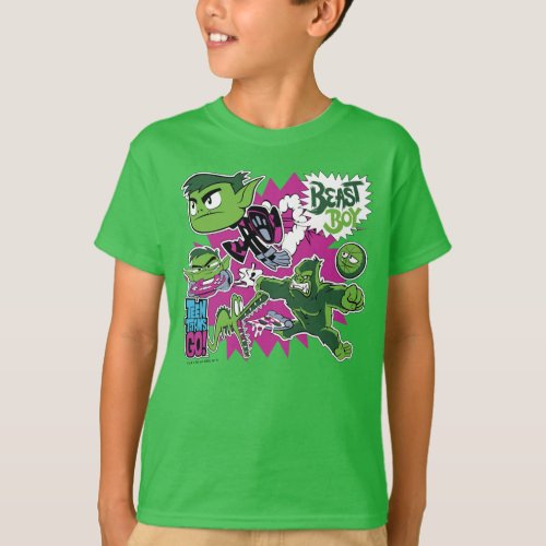 Teen Titans Go  Beast Boy Shapeshifts T_Shirt