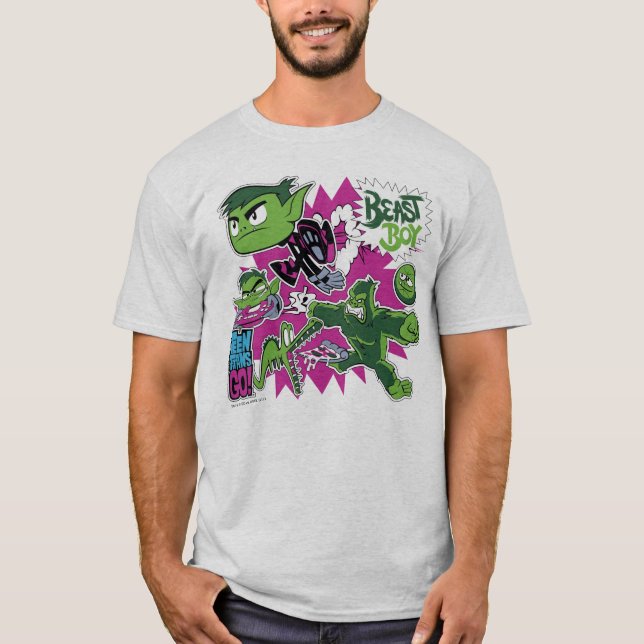 Teen Titans Go! | Beast Boy Shapeshifts T-Shirt (Front)