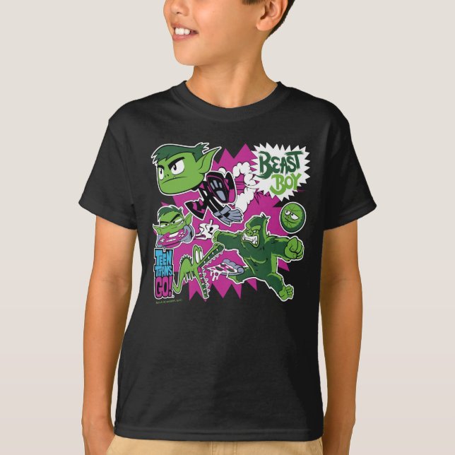 Teen Titans Go! | Beast Boy Shapeshifts T-Shirt (Front)