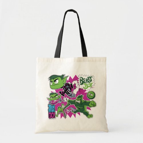 Teen Titans Go  Beast Boy Shapeshifts Tote Bag