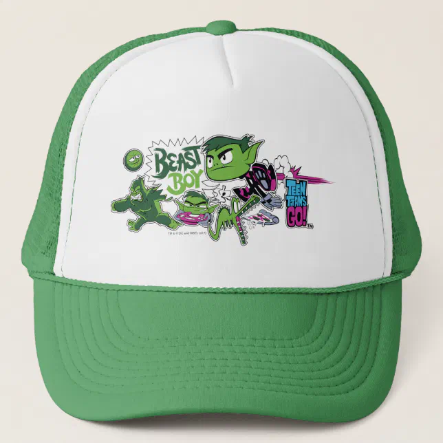 Teen Titans Go! | Beast Boy Shapeshifts Trucker Hat | Zazzle