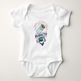 Teen Titans Go! Beast Boy "Truth Justice Burrito" Baby Bodysuit