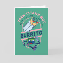 Teen Titans Go! Beast Boy "Truth Justice Burrito" Card