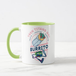 Teen Titans Go! Beast Boy "Truth Justice Burrito" Mug