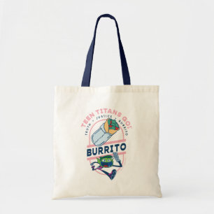 Teen Titans Go! Beast Boy "Truth Justice Burrito" Tote Bag