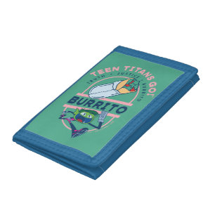 Teen Titans Go! Beast Boy "Truth Justice Burrito" Tri-fold Wallet