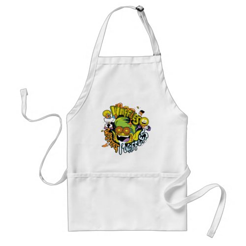 Teen Titans Go  Beast Boy Waffles Adult Apron