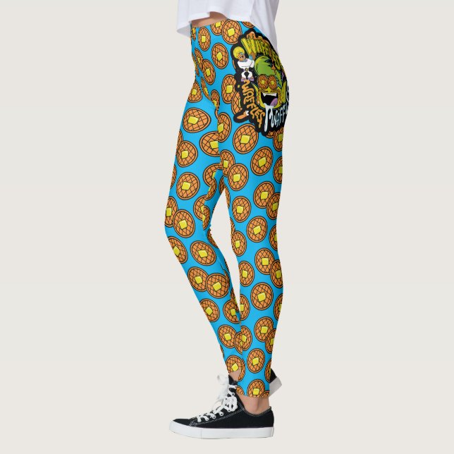 Teen Titans Go! | Beast Boy Waffles Leggings (Left)