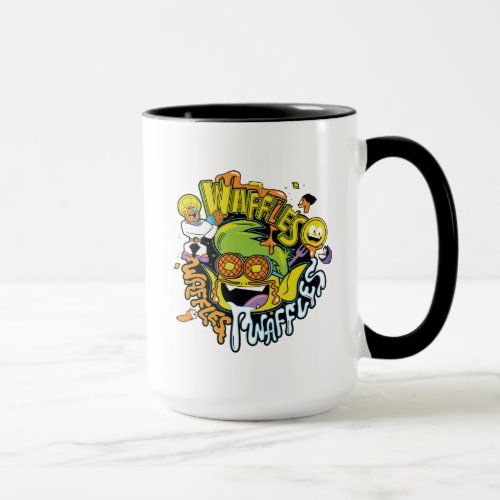 Teen Titans Go  Beast Boy Waffles Mug