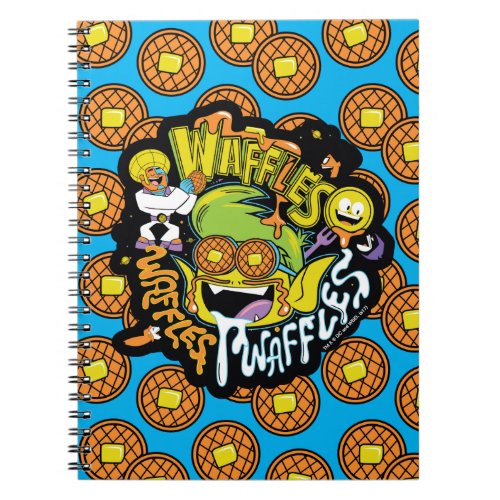 Teen Titans Go  Beast Boy Waffles Notebook