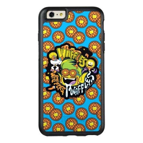 Teen Titans Go  Beast Boy Waffles OtterBox iPhone 66s Plus Case