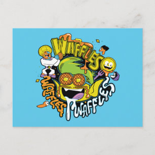 Teen Titans Go!   Beast Boy Waffles Postcard