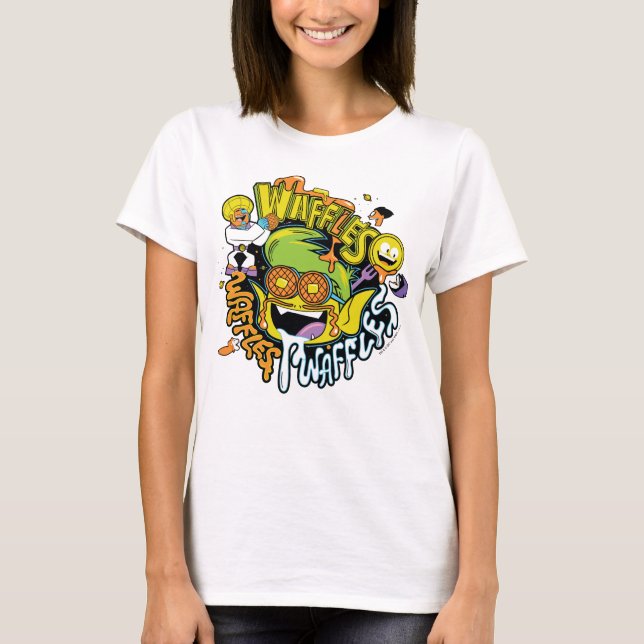 Teen Titans Go! | Beast Boy Waffles T-Shirt (Front)