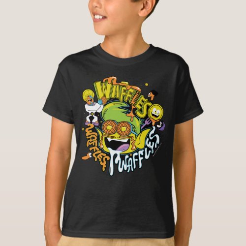 Teen Titans Go  Beast Boy Waffles T_Shirt