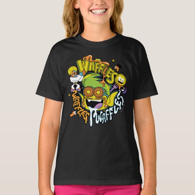 Teen Titans Go! | Beast Boy Waffles T-Shirt (Front)