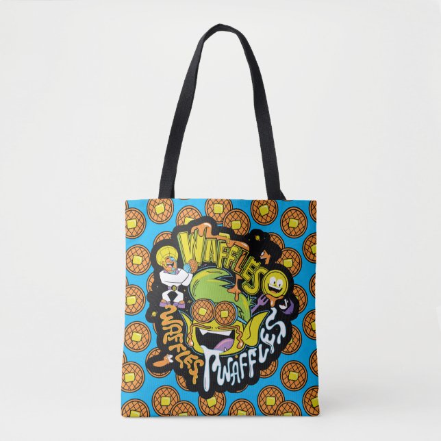 Teen Titans Go! | Beast Boy Waffles Tote Bag (Front)