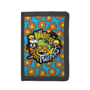 Teen Titans Go! Beast Boy Waffles Trifold Wallet