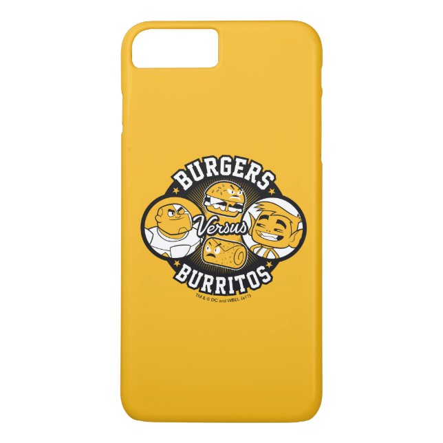 Teen Titans Go! | Burgers Versus Burritos Case-Mate iPhone Case (Back)