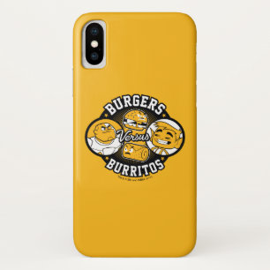 Teen Titans Go! Burgers Versus Burritos iPhone X Case