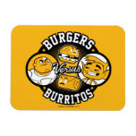 Teen Titans Go! | Burgers Versus Burritos Magnet