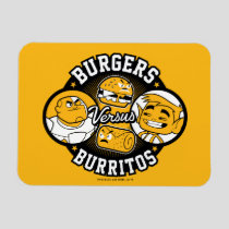 Teen Titans Go! | Burgers Versus Burritos Magnet