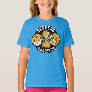 Teen Titans Go!   Burgers Versus Burritos T-Shirt