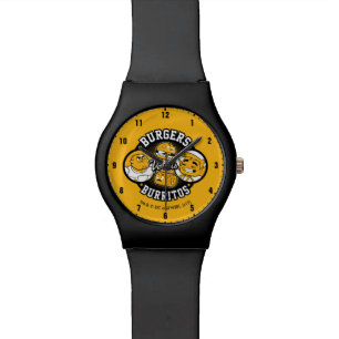 Teen Titans Go!   Burgers Versus Burritos Wristwatch