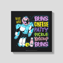 Teen Titans Go! | Cyborg Burger Rap Canvas Print