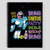 Teen Titans Go! | Cyborg Burger Rap Notebook