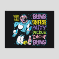 Teen Titans Go! | Cyborg Burger Rap Postcard