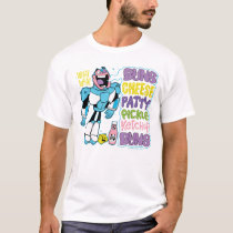 Teen Titans Go! | Cyborg Burger Rap T-Shirt