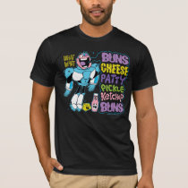 Teen Titans Go! | Cyborg Burger Rap T-Shirt