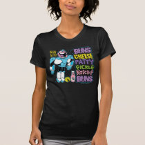 Teen Titans Go! | Cyborg Burger Rap T-Shirt