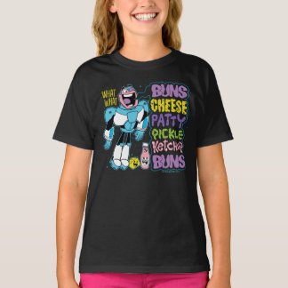 Teen Titans Go! | Cyborg Burger Rap T-Shirt