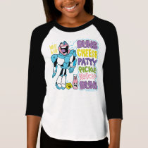 Teen Titans Go! | Cyborg Burger Rap T-Shirt