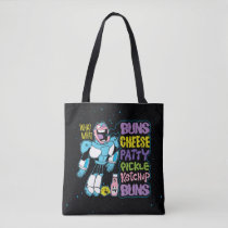 Teen Titans Go! | Cyborg Burger Rap Tote Bag