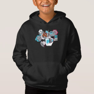 Teen Titans Go! Cyborg's Arsenal Graphic Hoodie