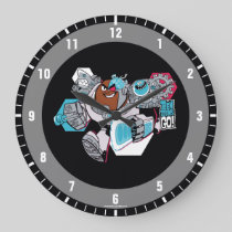 Teen Titans Go! | Cyborg's Arsenal Graphic Large Clock