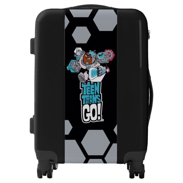Teen Titans Go! | Cyborg's Arsenal Graphic Luggage (Front)