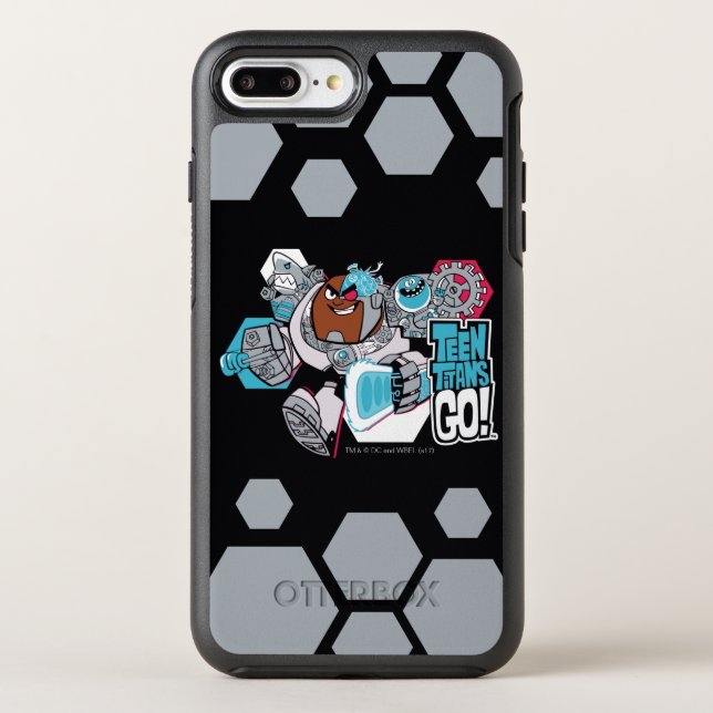 Teen Titans Go! | Cyborg's Arsenal Graphic Otterbox iPhone Case (Back)