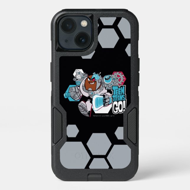 Teen Titans Go! | Cyborg's Arsenal Graphic Otterbox iPhone Case (Back)