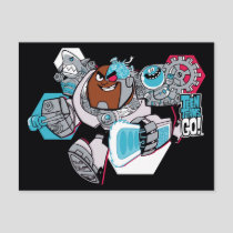 Teen Titans Go! | Cyborg's Arsenal Graphic Postcard