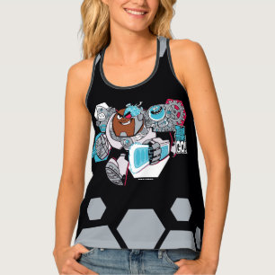 Teen Titans Go! Cyborg's Arsenal Graphic Tank Top