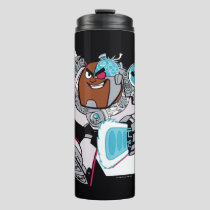 Teen Titans Go! | Cyborg's Arsenal Graphic Thermal Tumbler