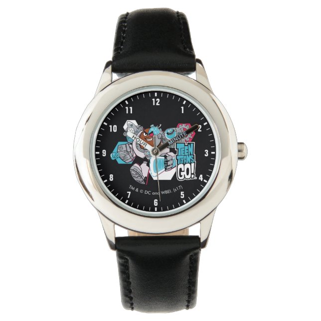 Teen Titans Go! | Cyborg's Arsenal Graphic Watch (Front)