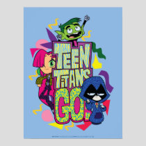Teen Titans Go! | "Girls Girls" Animal Print Logo