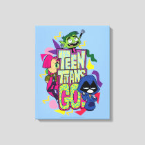 Teen Titans Go! | "Girls Girls" Animal Print Logo
