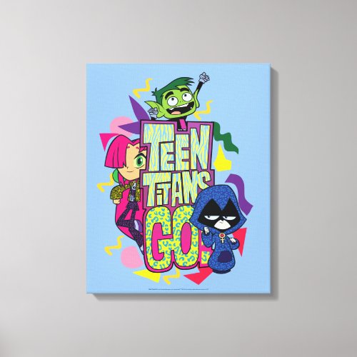 Teen Titans Go  Girls Girls Animal Print Logo