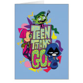 Teen Titans Go! | "Girls Girls" Animal Print Logo (Front)